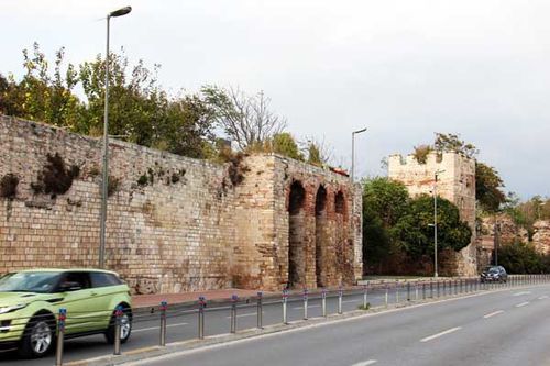 874a4 murs byzantins de Constantinople