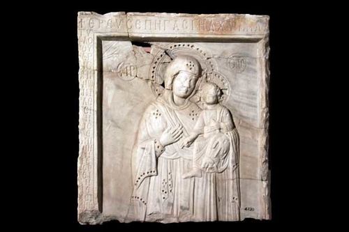 874f2 Vierge Hodégétria, 11e siècle (Istanbul)