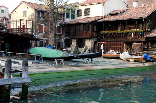 Venise - Le constructeur-restaurateur de gondoles