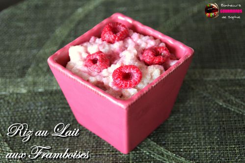 riz lait framboise 1