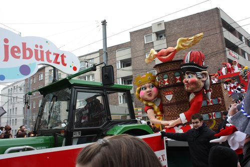 Le tout premier char Carnaval de Cologne 0706