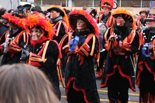 Musiciens sur Hohe Pforte Carnaval de Cologne 0739