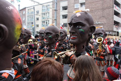 Les musiciens prennent la grosse tête Carnaval de Cologne 0749
