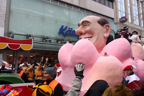 Berlusconi et le G20 Carnaval de Cologne 0830
