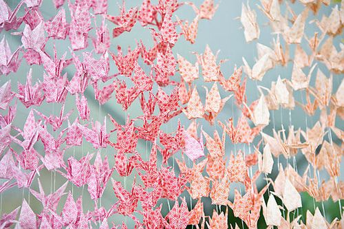 diy-wedding-paper-cranes