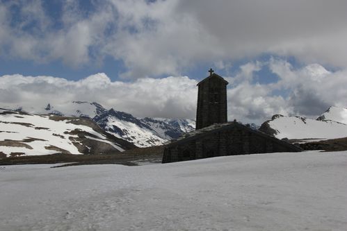 Au sommet de l'Iseran