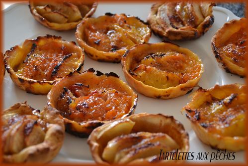tartelette peches 1