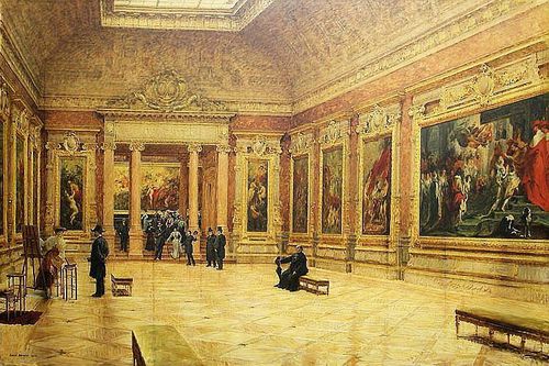 Intérieur du Louvre