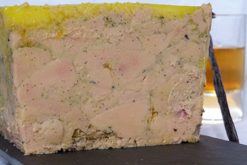 Recette Terrine de foie gras à la vanille