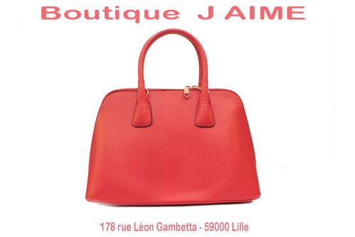 sac corail synthetique boutique JAIME 178 rue Léon Gambet