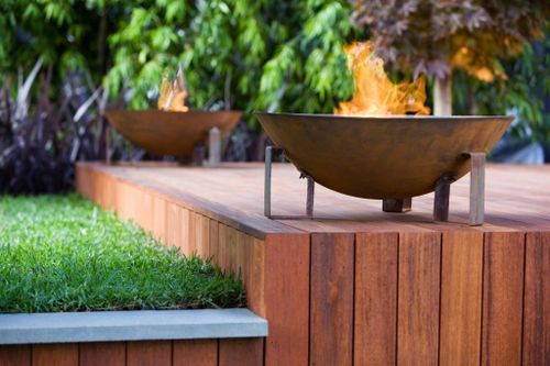 Design jardins : cheminées éthanol pour lexterieur design jardins