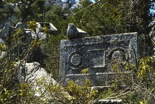 Termessos sarcophage Turquie 1