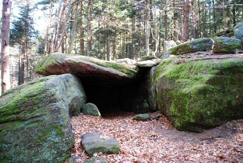 K17 - Mont Ste Odile - Mur Paien - hexenplatz - Dreistein [