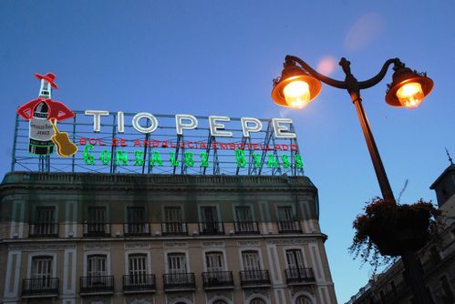 Tio Pepe, Madrid, juillet 2010