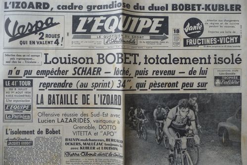 L'Equipe 27.7.54. 1