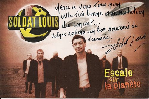 Dédicace Soldat Louis