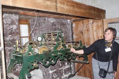 deuxième salle mécanisme de l'horloge