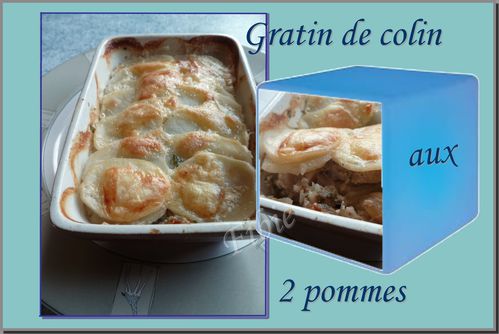 gratin de colin aux pommes