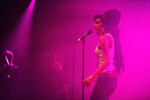 Amy Winehouse aux Eurockéennes 2007
