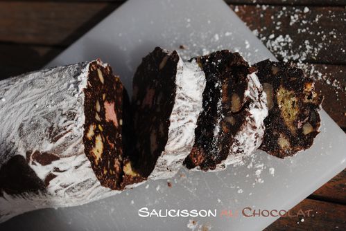 saucisson au chocolat