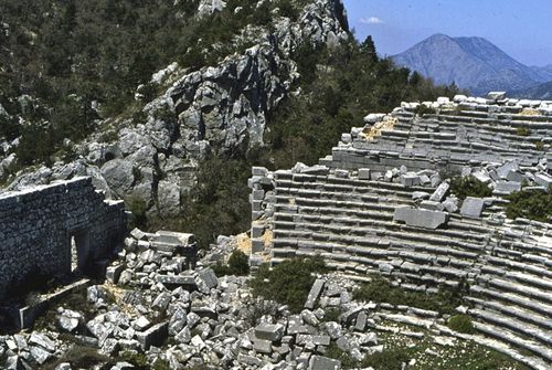 Termessos amphithéâtre Turquie