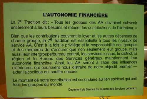 HISTOIRE 864 autonomie financière