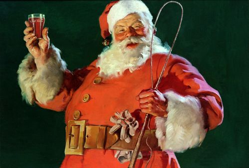 Coca-Cola-Art Christmas Santa12
