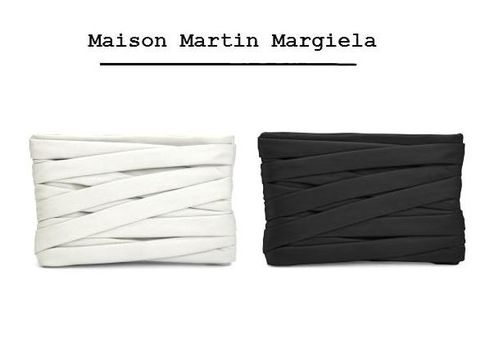 maison-martin-margiela-leather-strip-clutch