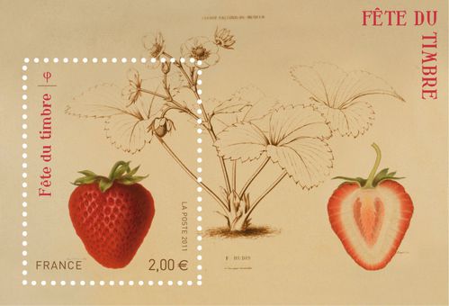 Fête du timbre 2011 la fraise