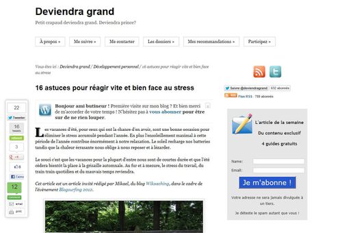 Capture d'écran Deviendra grand Grégory