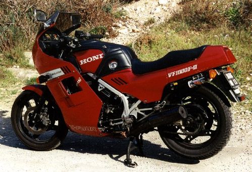 Honda vf 1000 f2 test #2