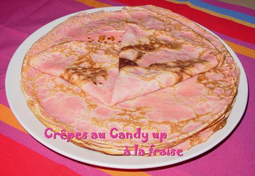 Crêpes au Candy up fraise2