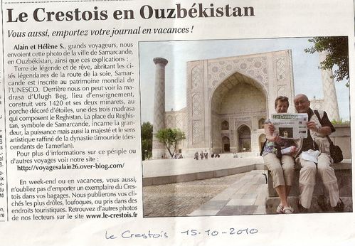 Ouzbekistan crestois