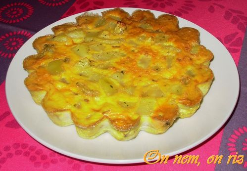 Tortilla de pommes de terre au bacon et aux herbes1