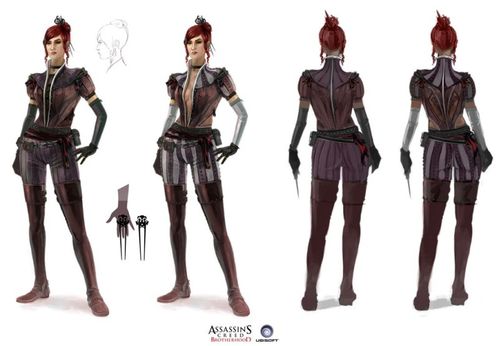 Assassin's Creed Brotherhood image la dame en rouge