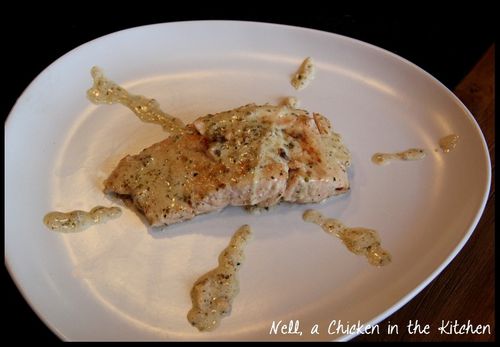 saumon au pinot gris
