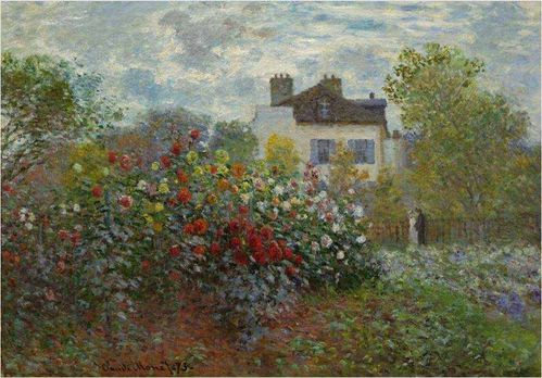 Claude Monet. Le jardin d’artiste à Argenteuil – 1873