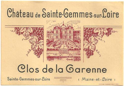 Chateau sainte gemmes