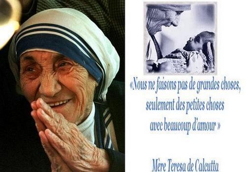 La joieMère Térésa La joie du Don