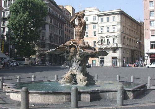 fontaine du triton