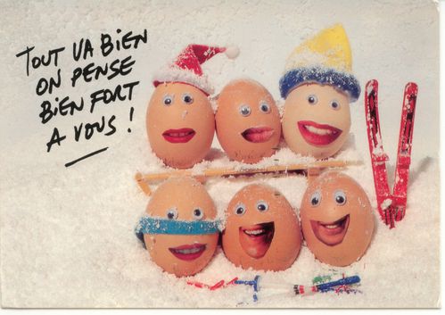 oeufs sur neige