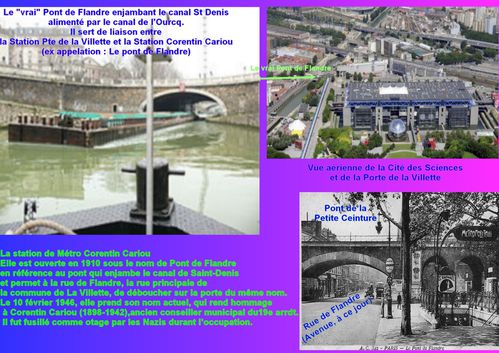 Le vrai Pont de Flandre (suite)