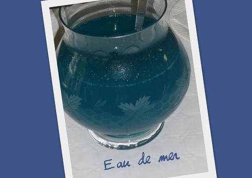EAU DE MER (coktail) - Mon Show...colat, mes gourmandises