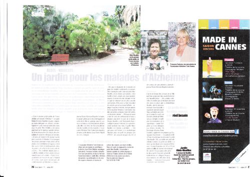 Article Cannes Soleil octobre 2011