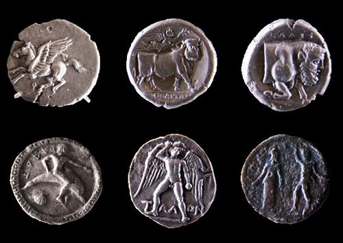767e Athènes, musée numismatique, mythes