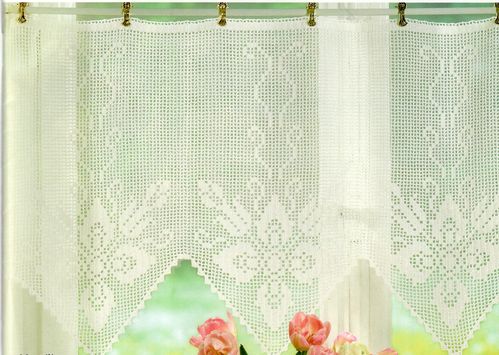 RIDEAU AU CROCHET : brise vue \ RIDEAU AU CROCHET : brise vue \