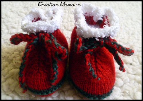 chaussons noel