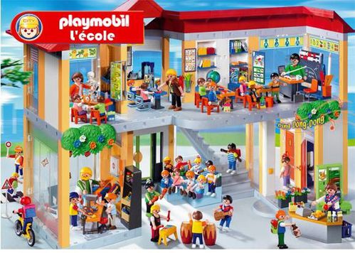 Playmobil City Life 4324 pas cher, Ecole