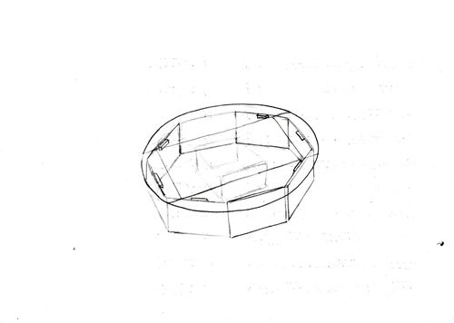 croquis scène coupe