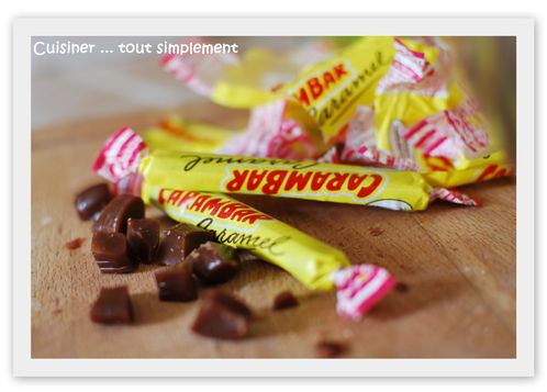 cookies choco-Carambar